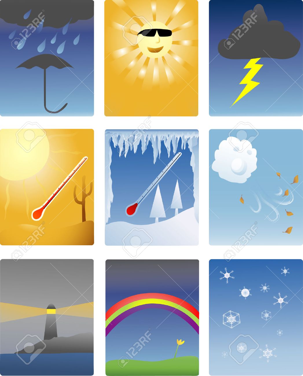 types of weather