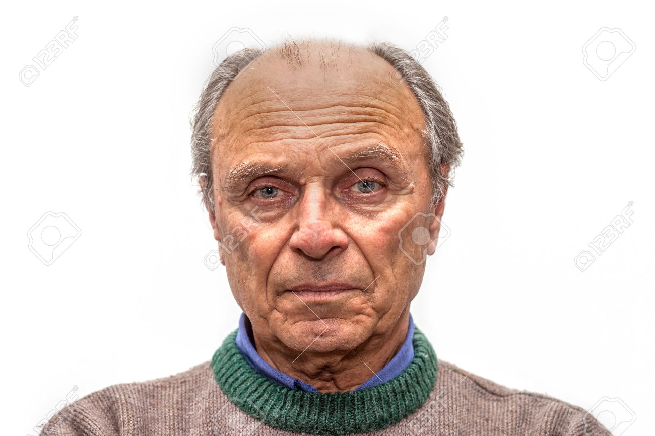 portrait of an old