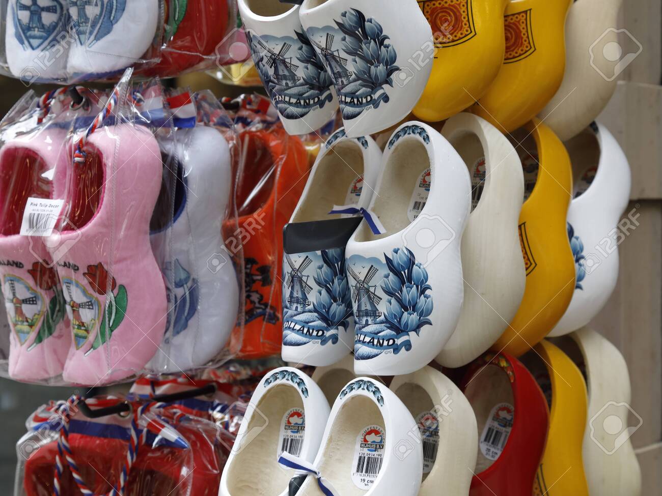 dutch wooden shoe slippers