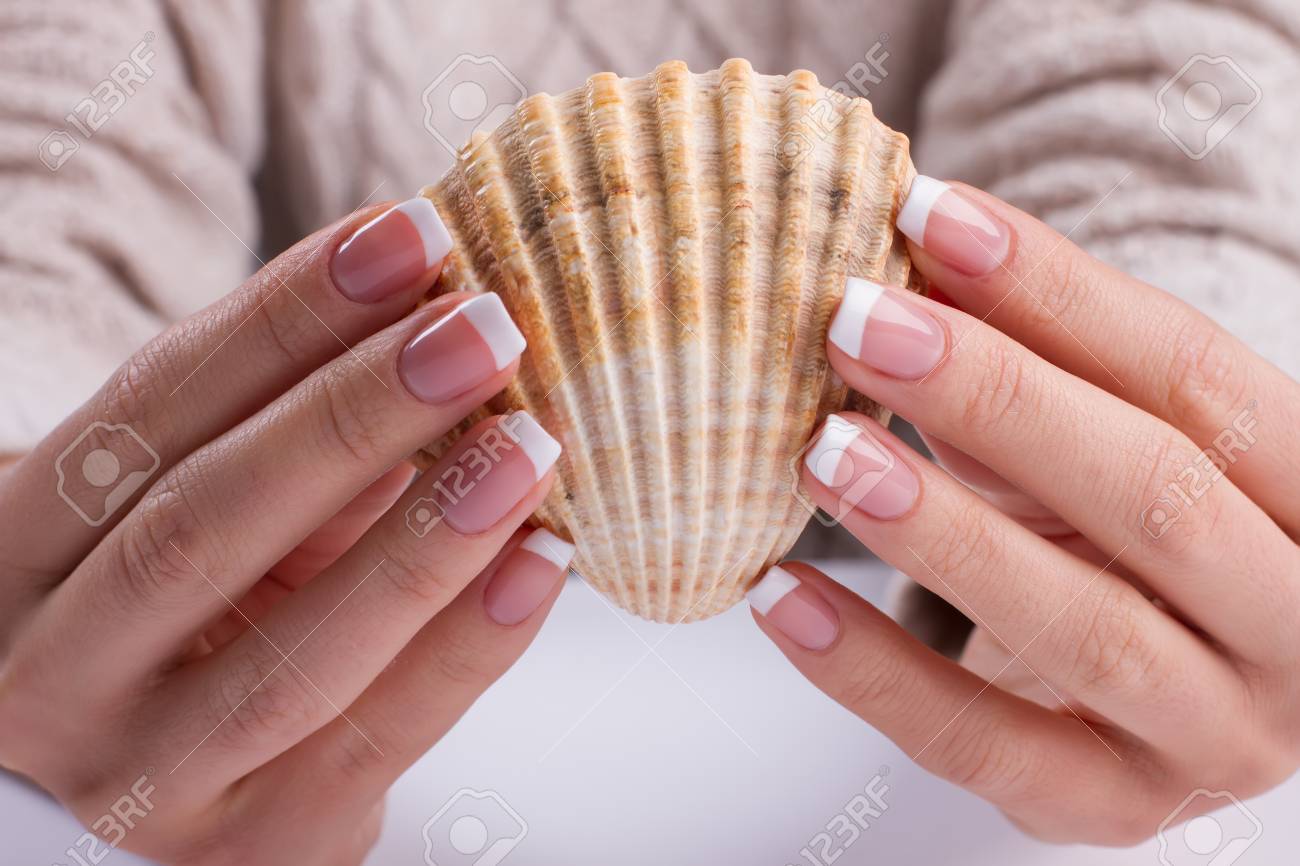 美しい女性の指は 貝殻を保持します 貝殻の背景に穏やかなフランス語マニキュア の写真素材 画像素材 Image 7300 美しい女性の指は 貝殻を保持します 貝殻の背景に穏やかなフランス語マニキュア の写真素材 画像素材 Image 7300