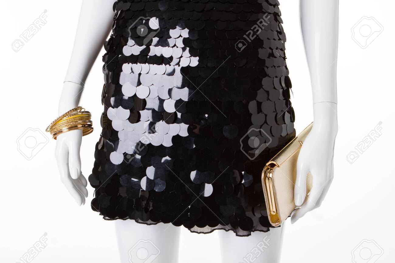 accessories for black dress evening
