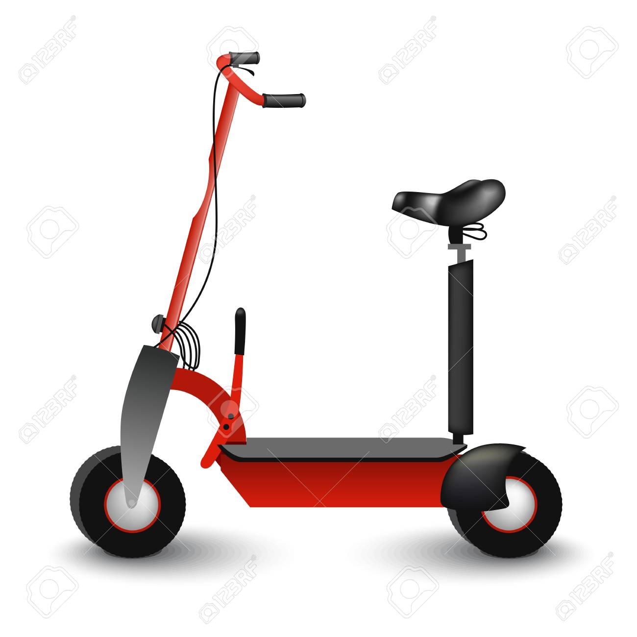 two wheel kick scooter