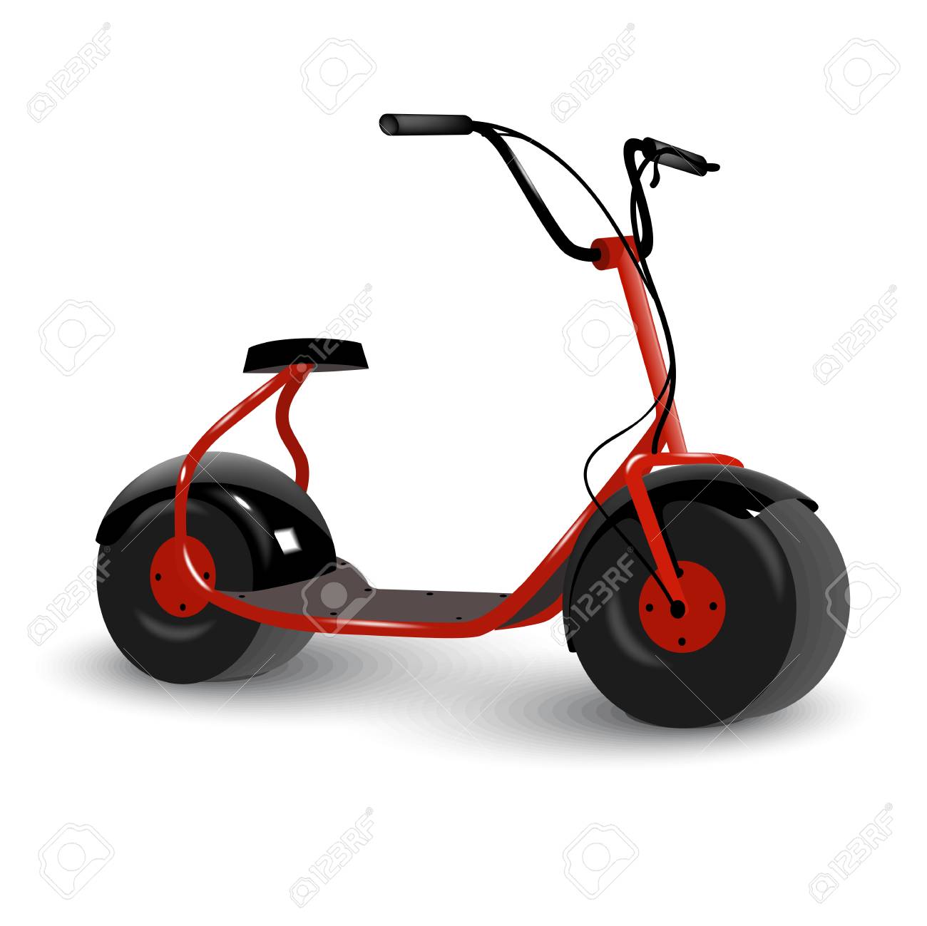 two wheel kick scooter