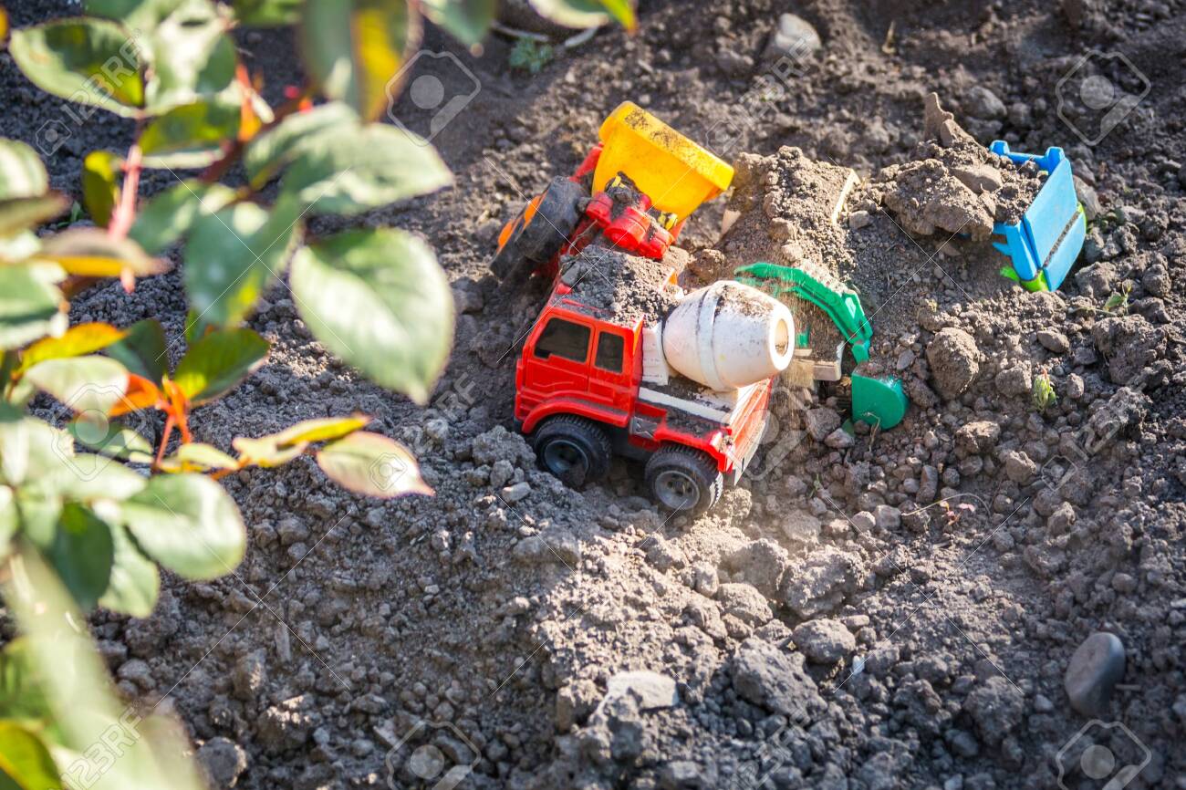 plastic toy tractors