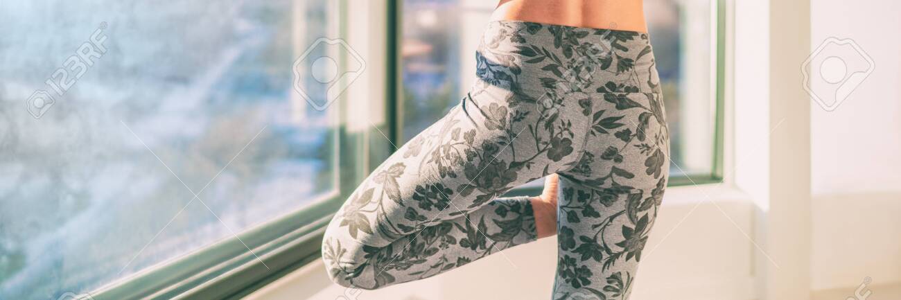 floral activewear leggings