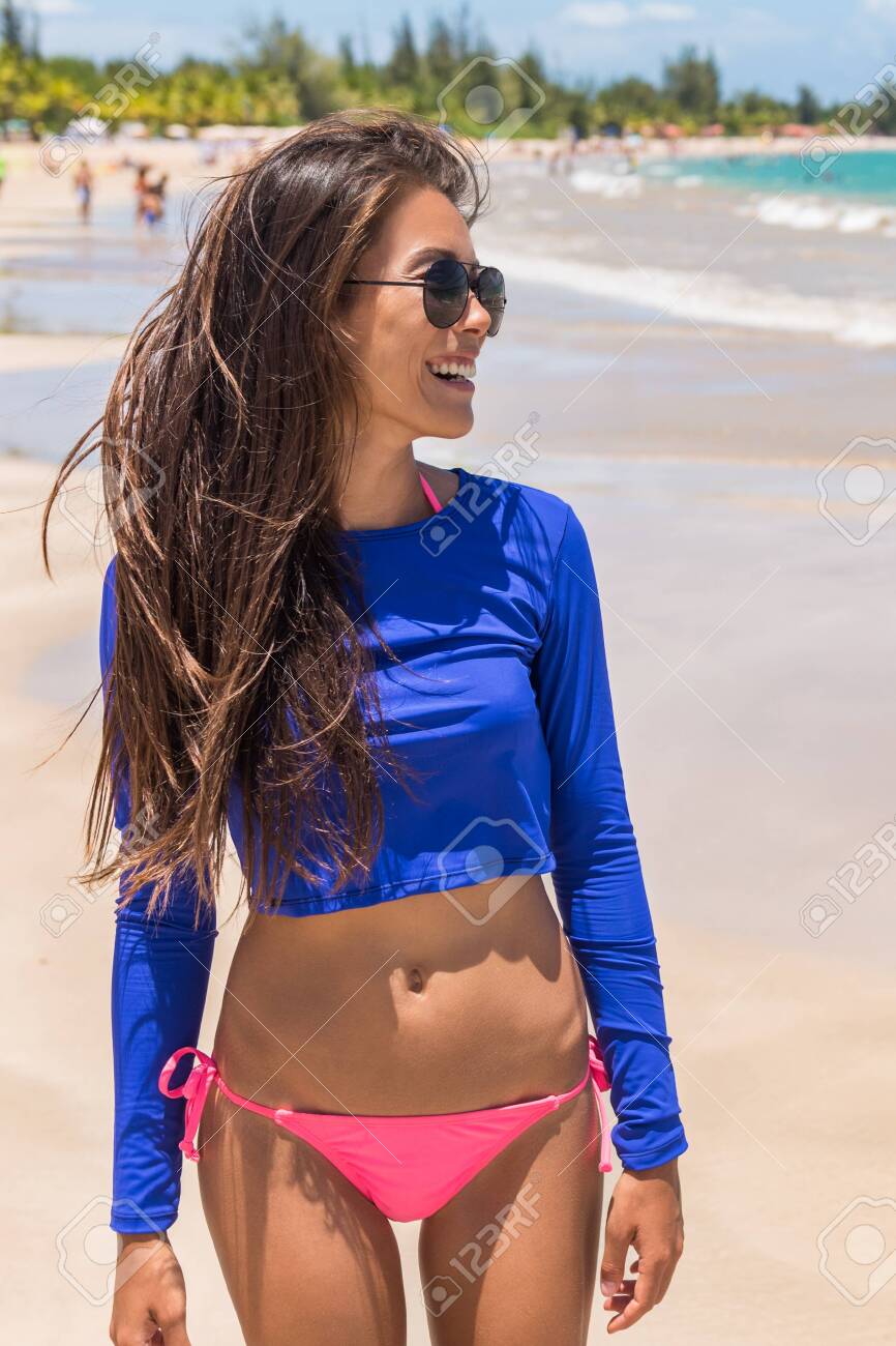 rash guard bikini