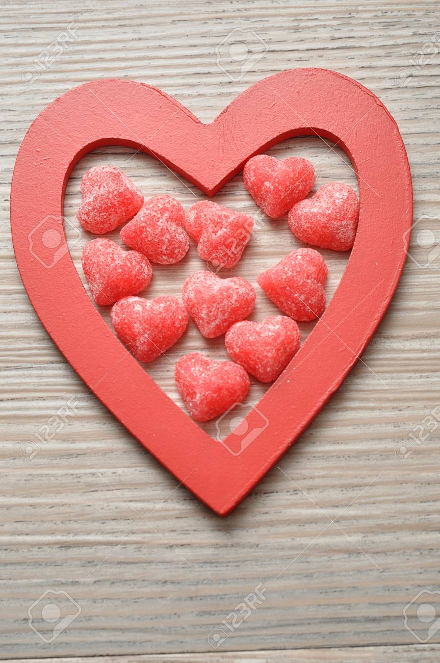 valentine s day wooden