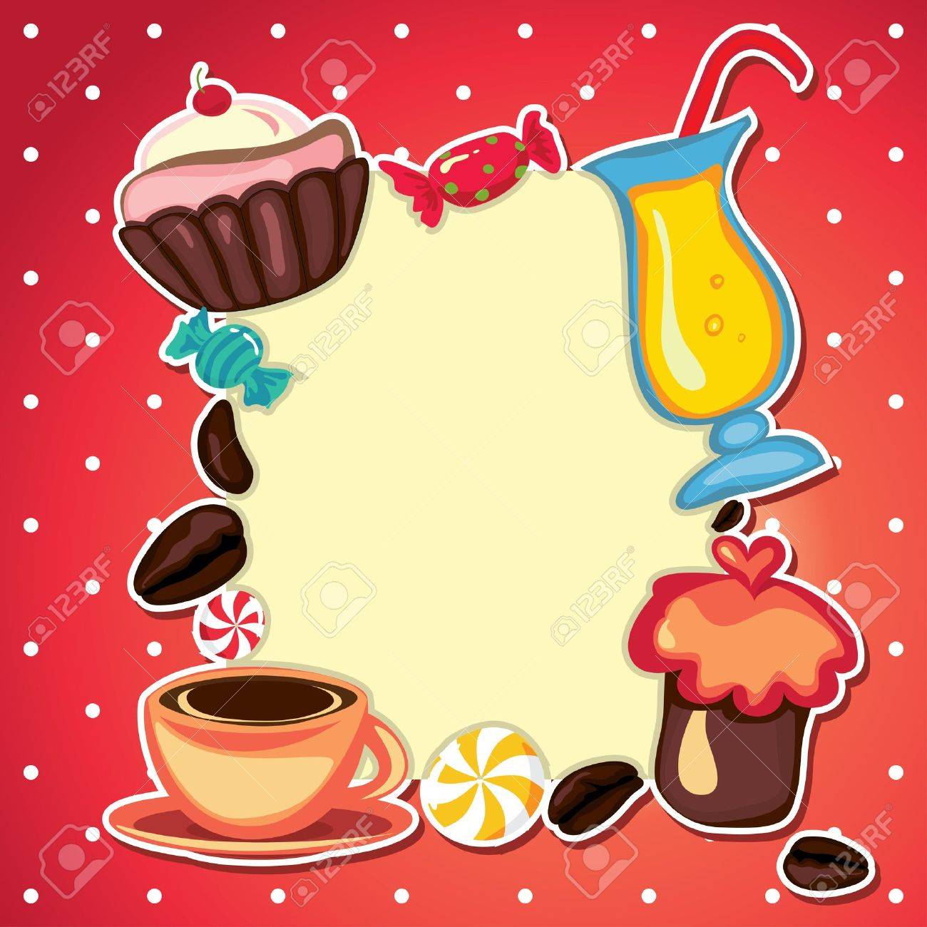 コーヒー カード ケーキやお菓子 メニューとして使用することがあります のイラスト素材 ベクタ Image コーヒー カード ケーキやお菓子 メニューとして使用することがあります のイラスト素材 ベクタ Image