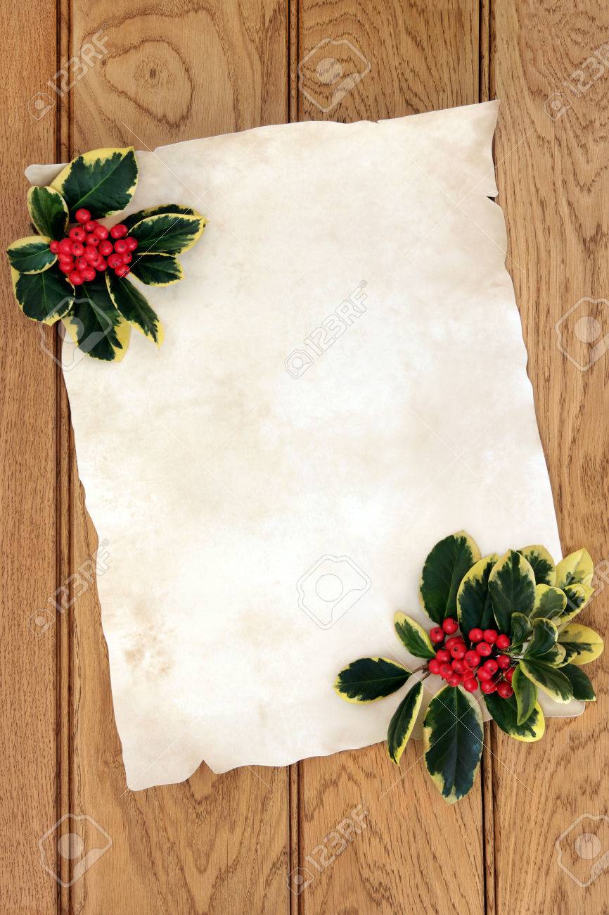 christmas letter background
