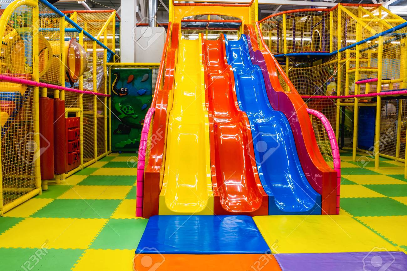 large childrens slide