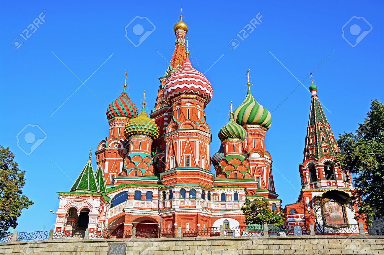ロシア モスクワ赤の広場の聖ワシリイ大聖堂 の写真素材 画像素材 Image ロシア モスクワ赤の広場の聖ワシリイ大聖堂 の写真素材 画像素材 Image