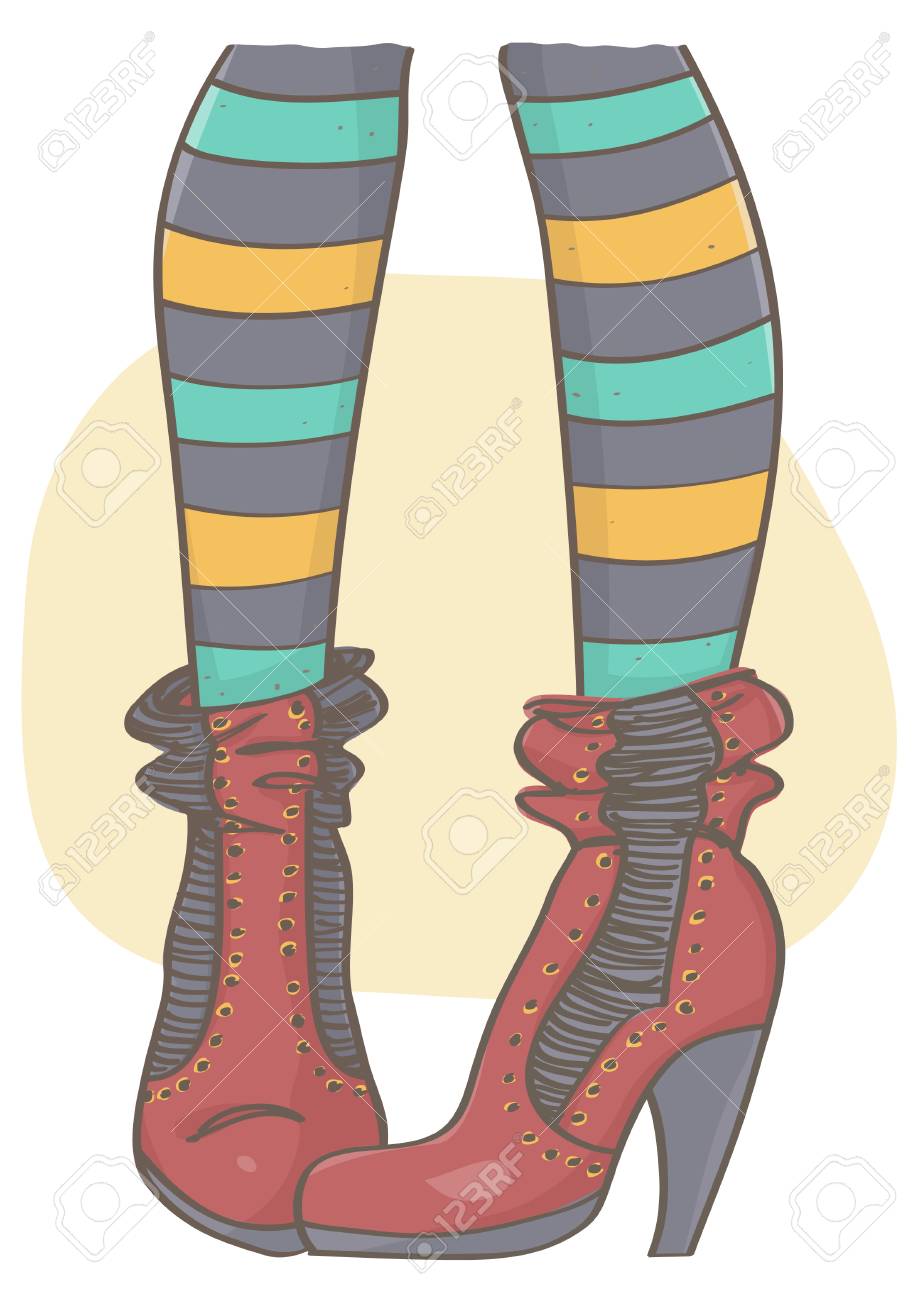 cute red boots