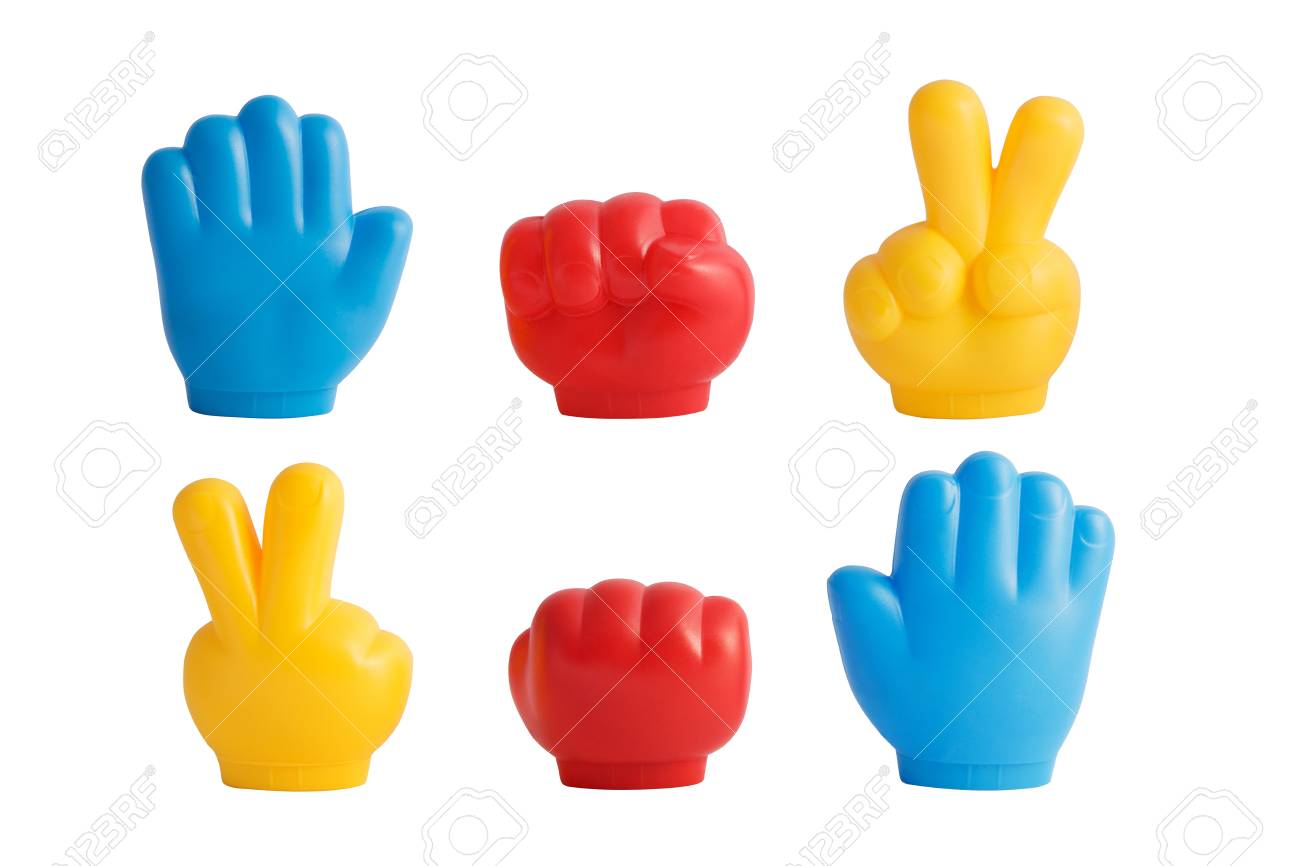 rock paper scissors toy