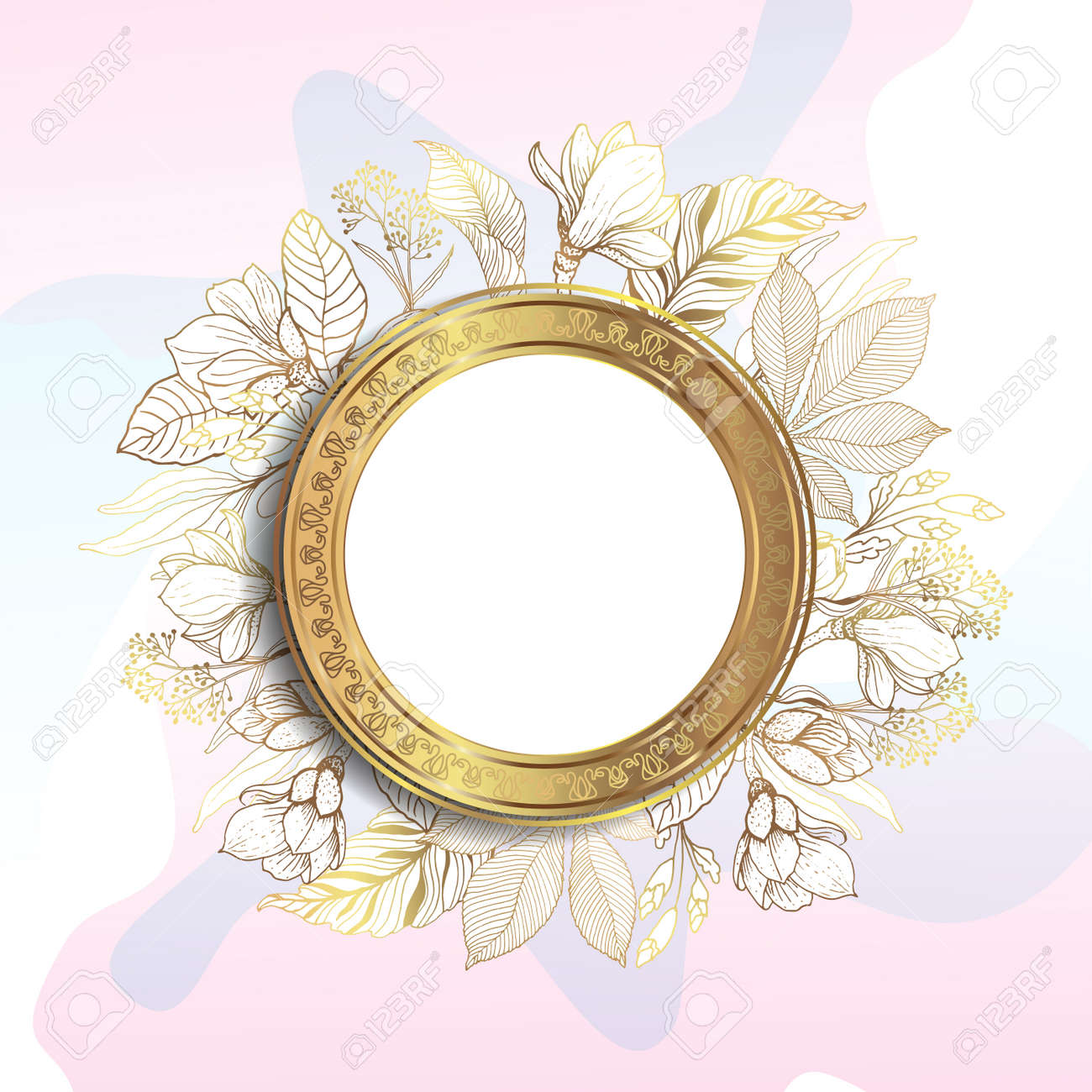 ゴールドの立体折り紙アート 木製フレーム付き かゆ 