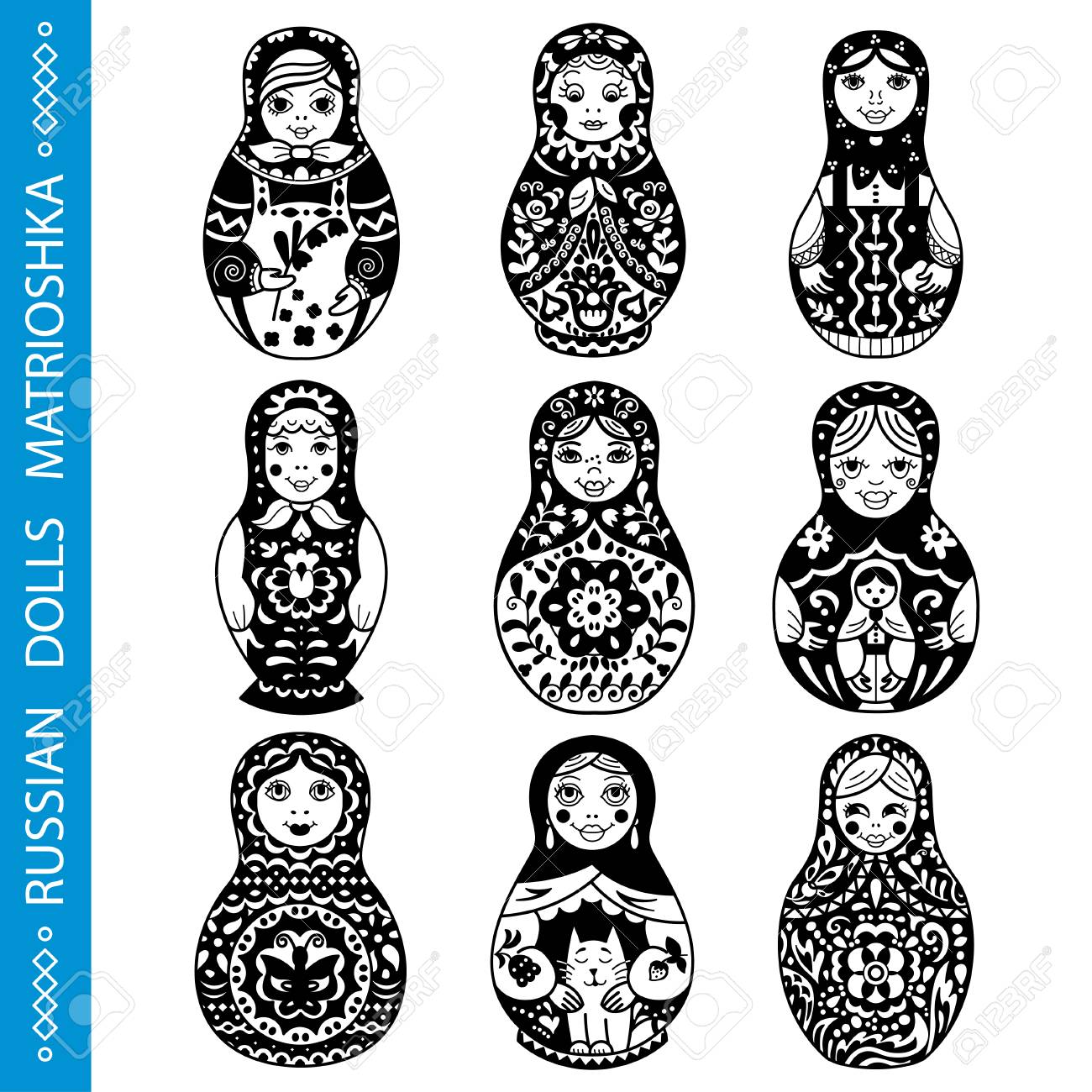 black matryoshka