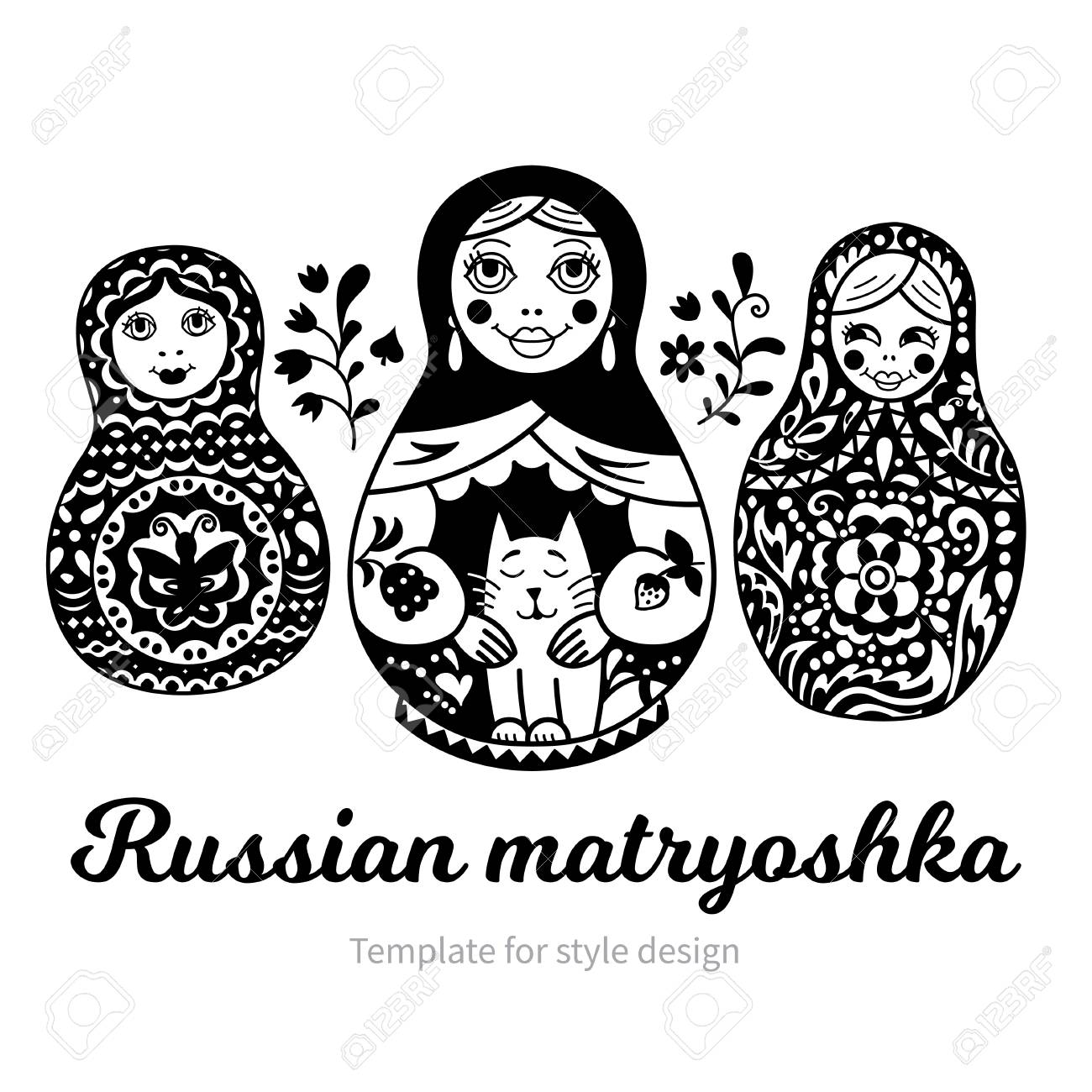 black matryoshka