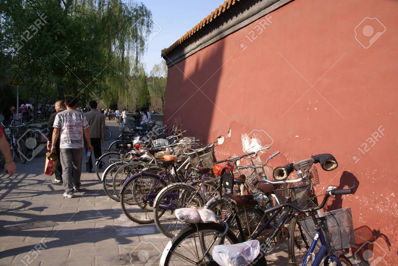 walk along bike