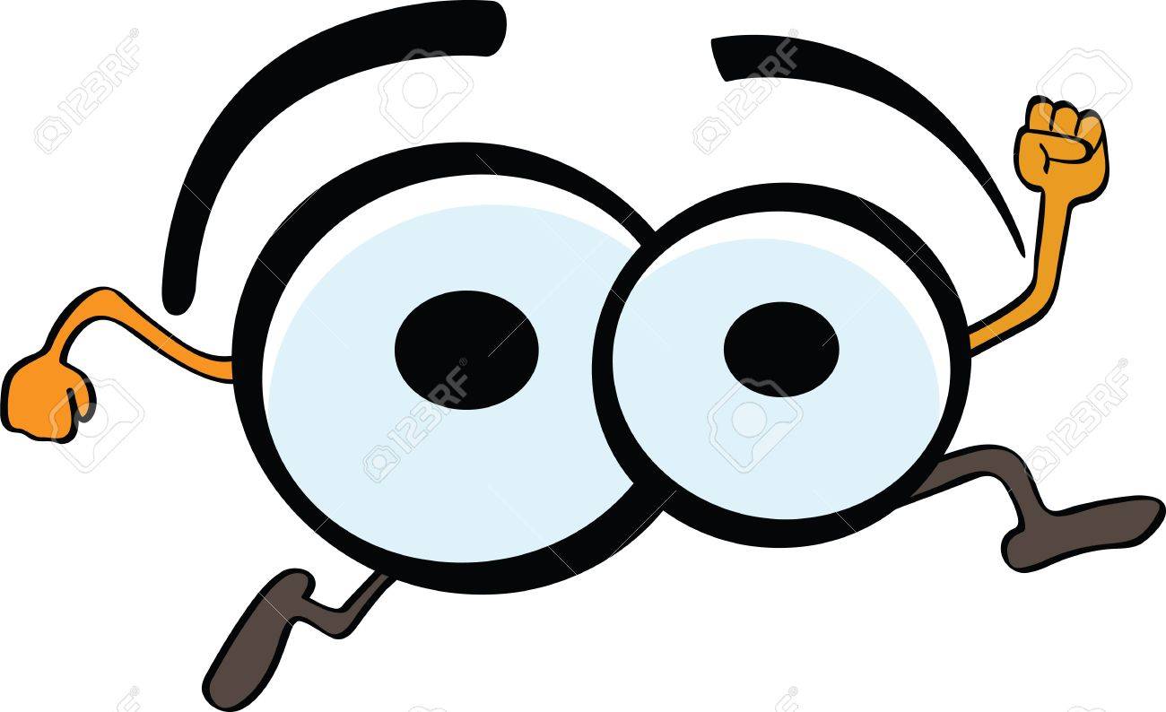 Funny Eye Running Royalty Free SVG, Cliparts, Vectors, and Stock  Illustration. Image 13622959., image size:1300x794