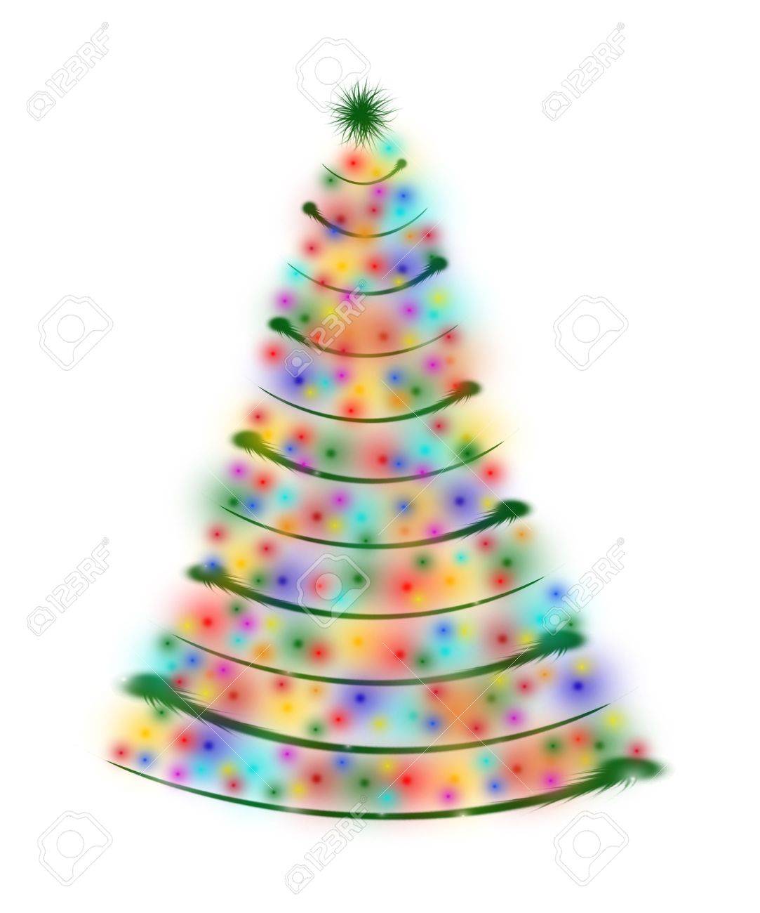 Albero Di Natale Rosa E Blu.Immagini Stock Albero Di Natale Disegnato Da Bianco Rosso Giallo Arancio Rosa Viola Verde E Blu Luci Isolate Image 2159604