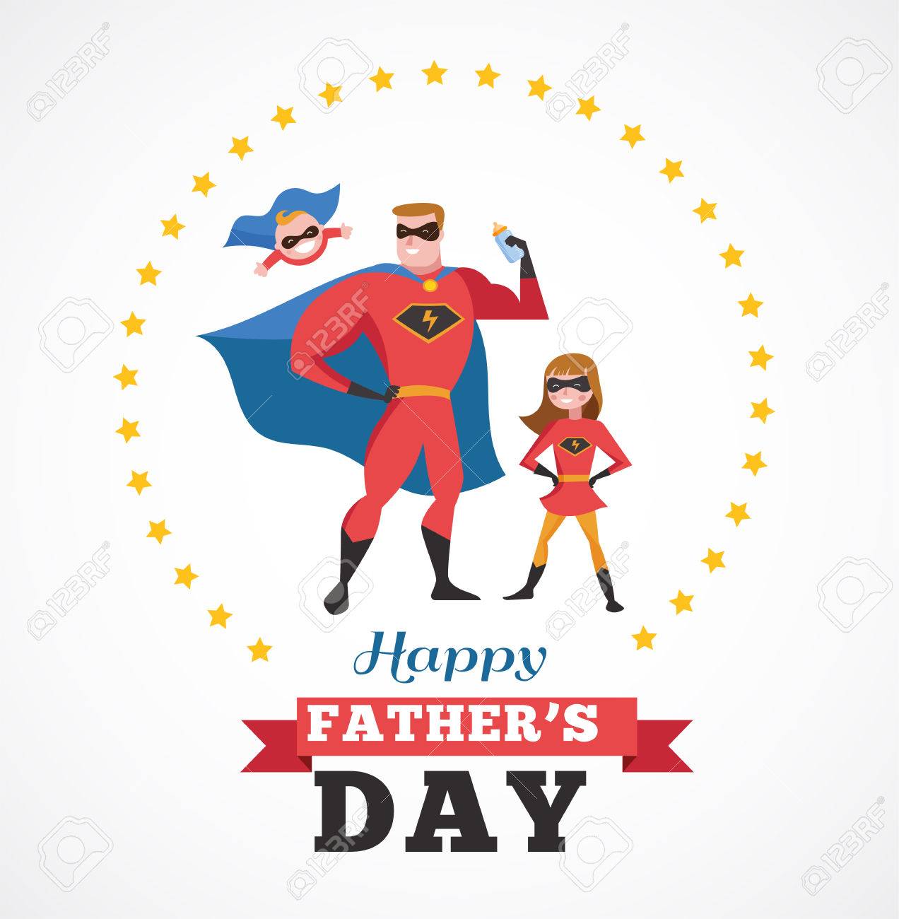 Superhero Fathers Day Card Birthday Card For Dad Daddy Super Dad