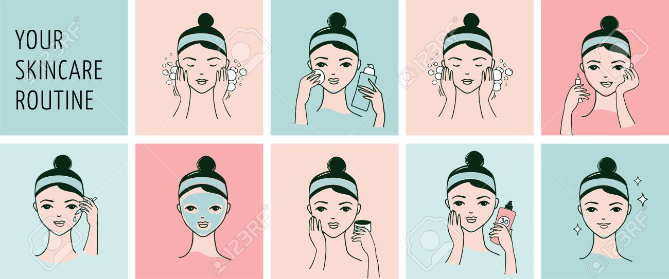 simple face cleansing routine