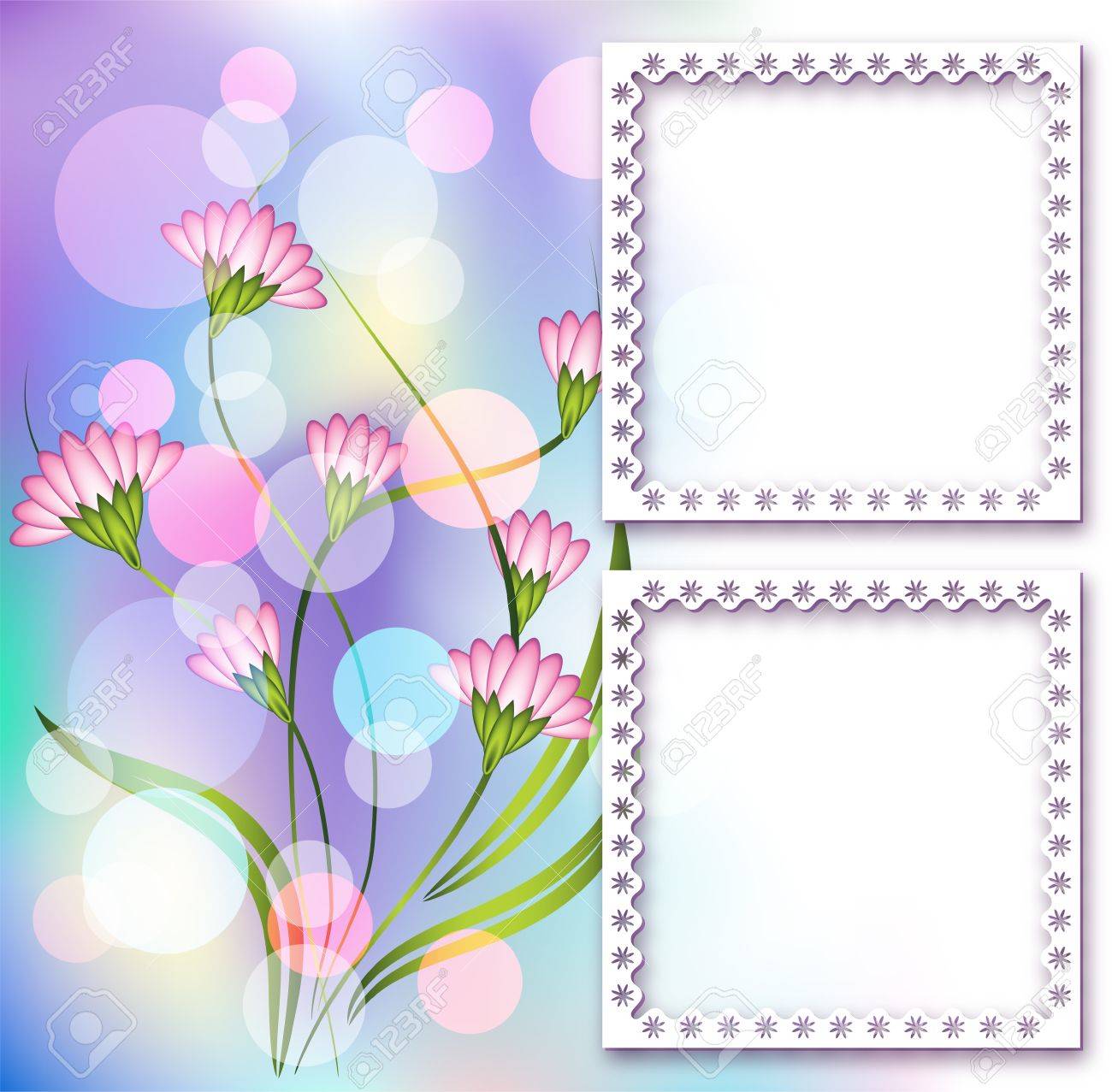 floral photo album
