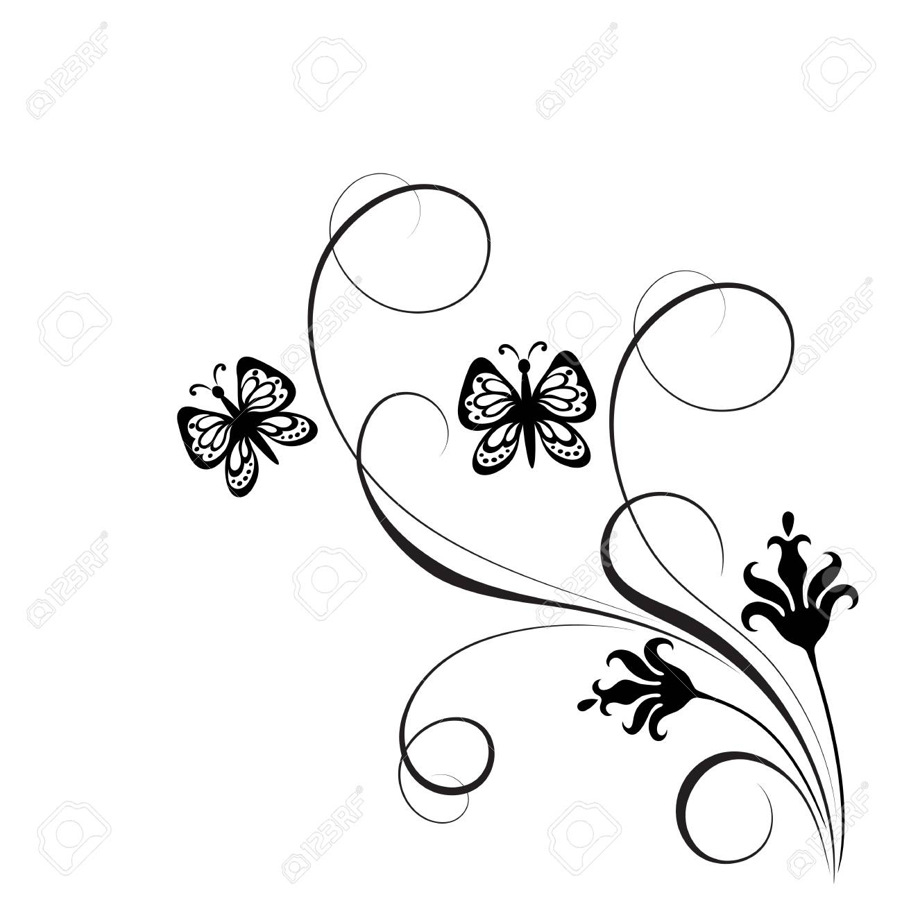 Butterfly Corner Design Oppe Digitalfuturesconsortium Org