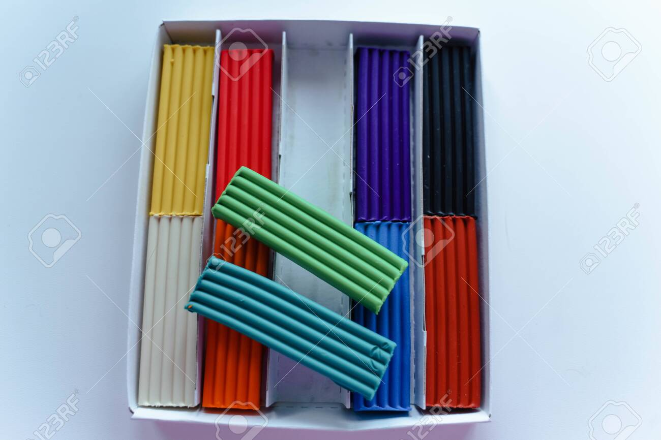 colored plasticine