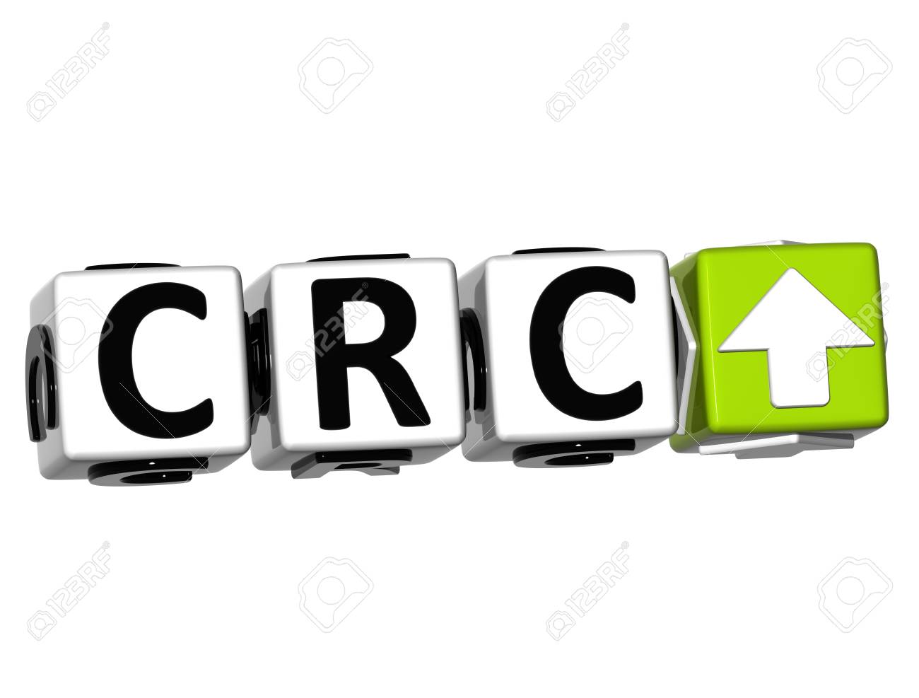 3d costa rican colon currency crc button click here block text crc stock