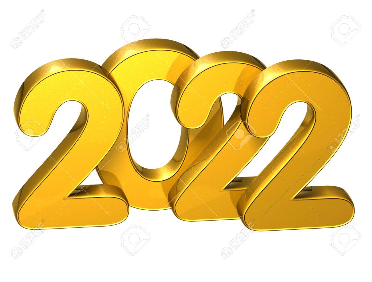 3d Gold Nummer Neujahr 2022 Auf Weissem Hintergrund Lizenzfreie Fotos Bilder Und Stock Fotografie Image 75708168