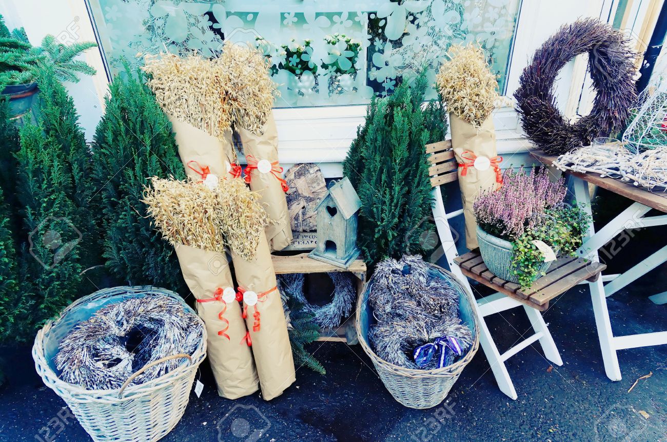 Norwegian Christmas Decorations Sheaves Of Grain Wrapped In