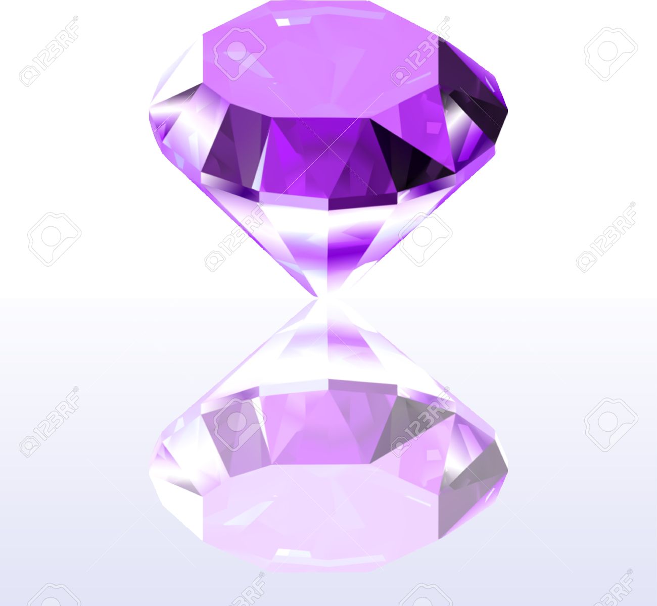 diamonds violet