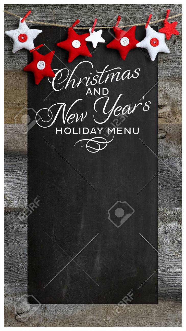 special christmas and new year s holiday restaurant bistro menu new year menu design