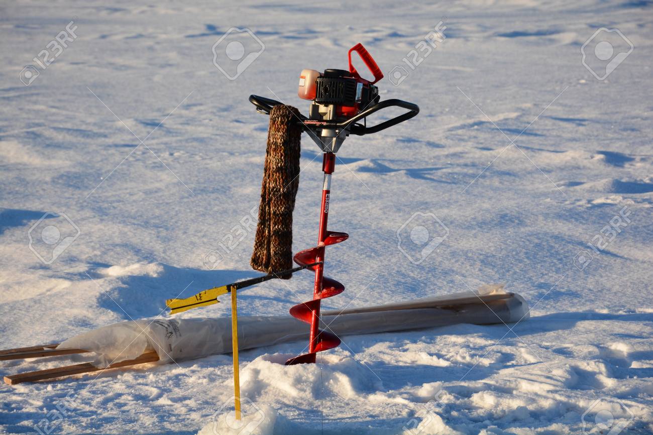 ice fishing equipment