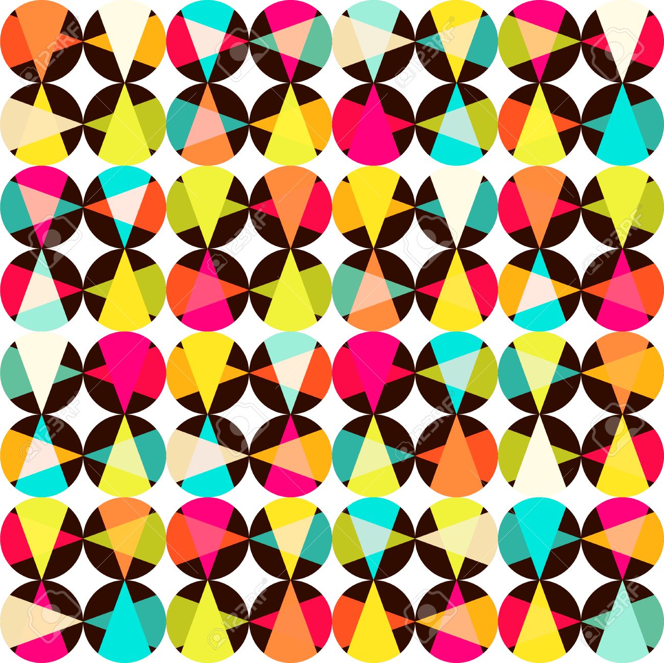 vector geometric pattern of