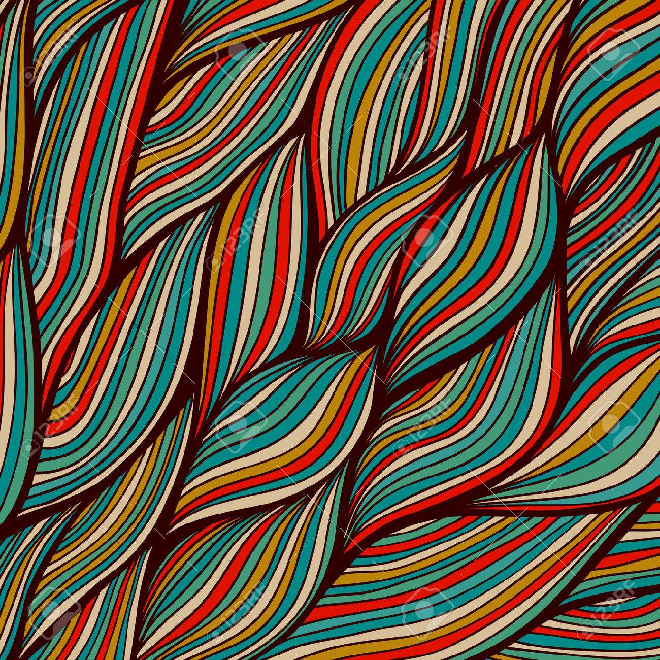 Immagini Stock Raster Trama Senza Soluzione Di Continuita Con Le Onde Astratte Image