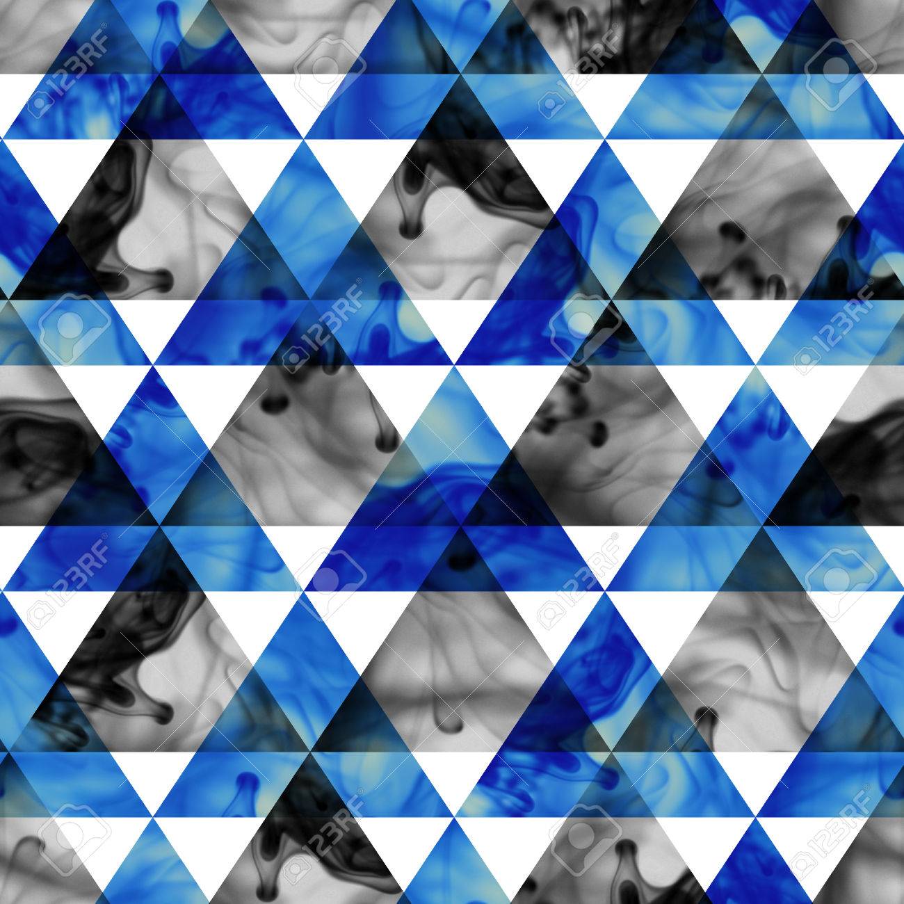 ink triangles seamless pattern modern hipster seamless pattern