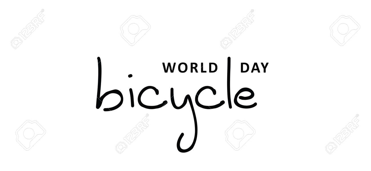 Slagon World Bicycle O Health Day Race Tour. Icono De Deportiva. Camiseta Símbolo De Ciclismo. Eslóganes Divertidos De Bicicletas Vectoriales. Símbolos Deportivos. Iconos De Ropa Deportiva De Animados.