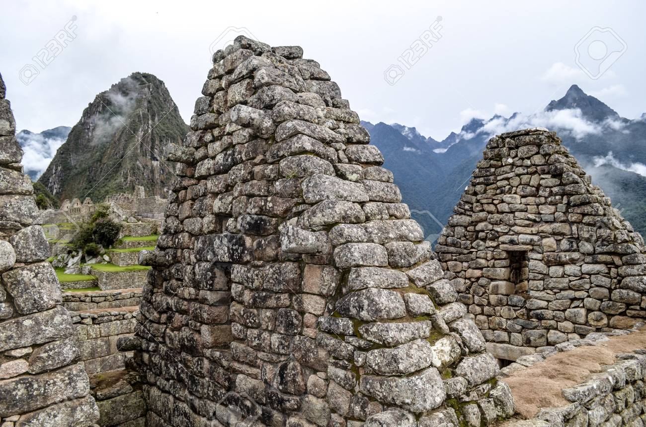 Stone Built Terracing And Buildings At Machu Picchu, An Ancient Inca  Archaeological Site Near Cusco, Peru Stock Photo, Picture And Royalty Free  Image. Image 102500682.