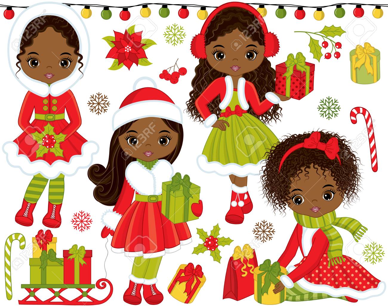 american girl christmas eve set