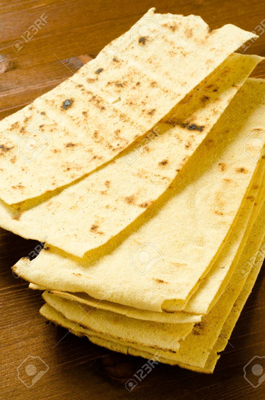 Pane Carasau Typical Sardinian Crispy Bread Stock Photo Picture And Royalty Free Image Image 25820837