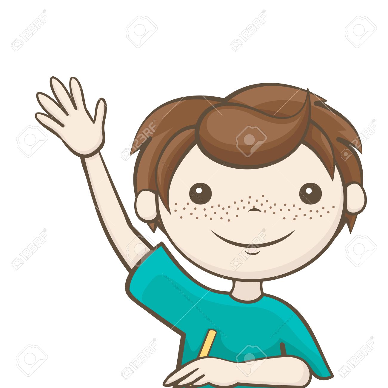 the boy answers the question, a student raised his hand - 21423776 the boy answers the question, a student raised his hand - 21423776