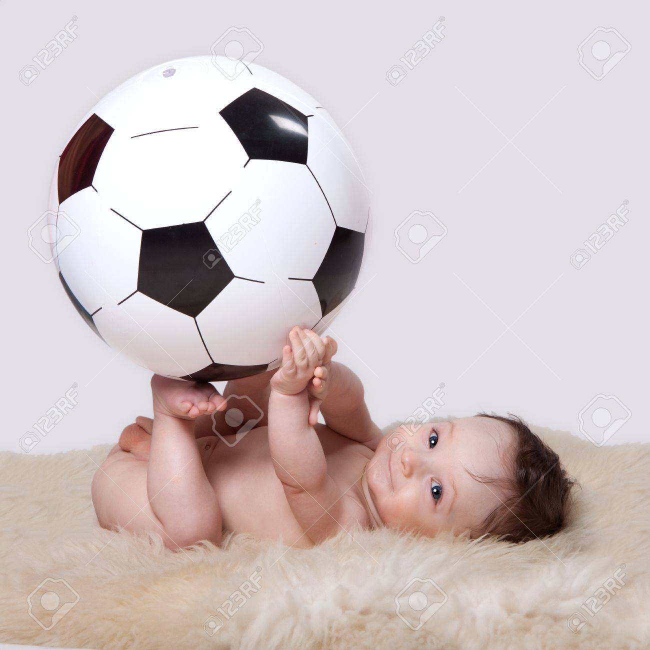 soccer ball baby