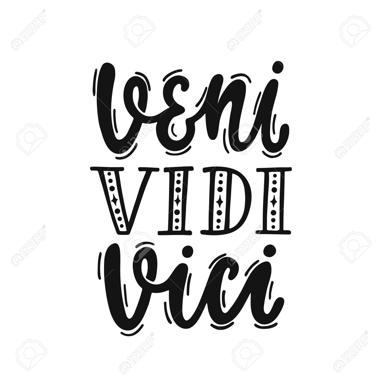 Veni, Vidi, Vici! Words, Quotes, Italian words