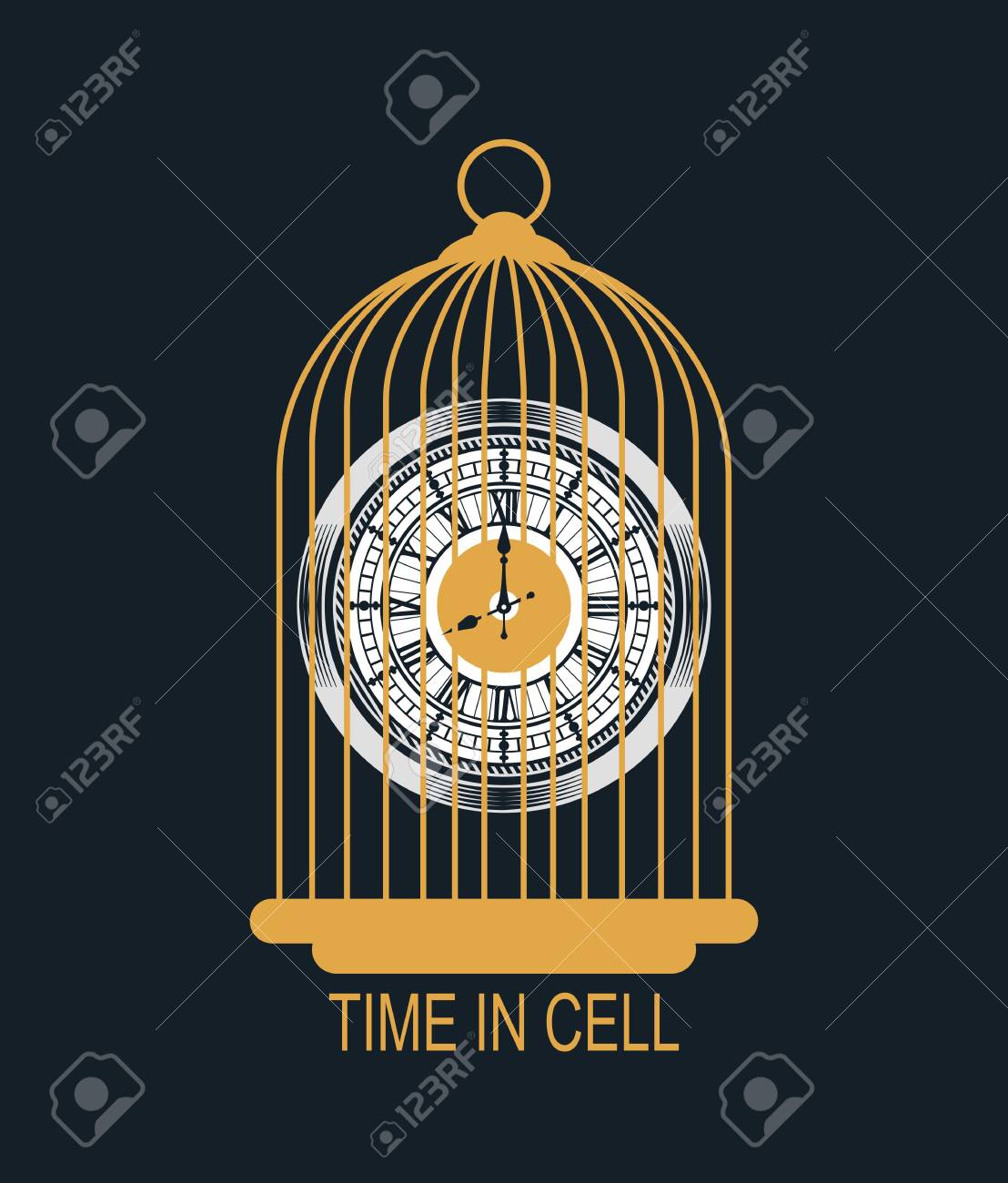 スチーム パンクのセル スタイルの機械式時計のベクトル イラストのイラスト素材 ベクタ Image 47852485