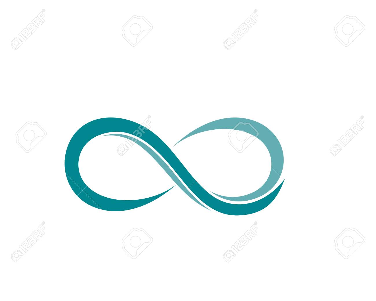 infinity and symbol template icons vector ロイヤリティフリークリップ