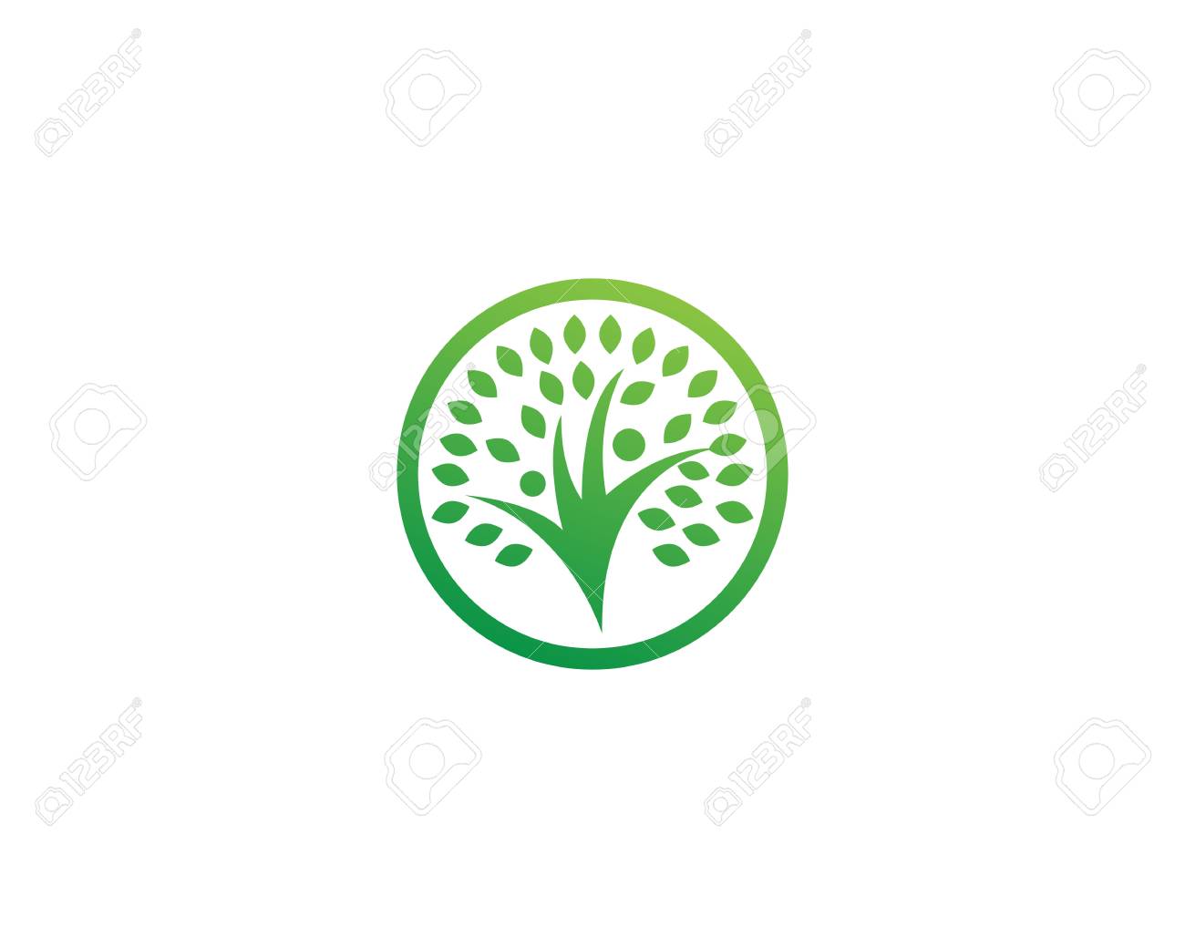 family tree people logo