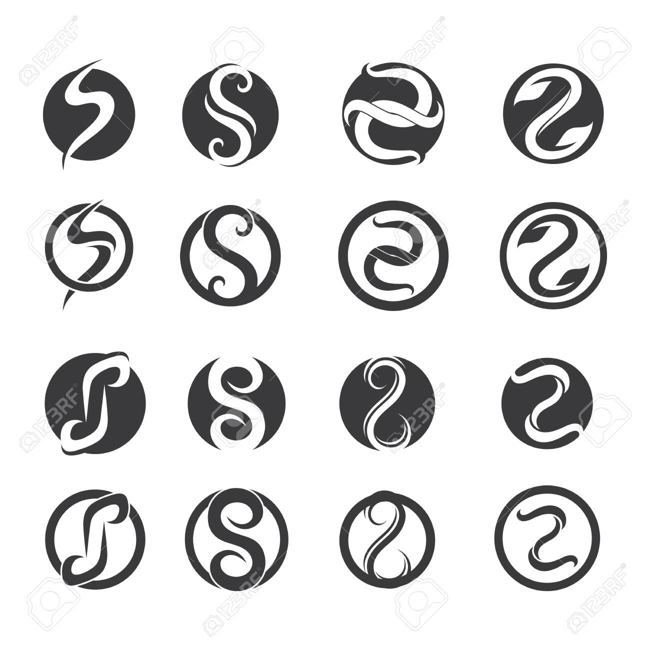 S logo and symbols template vector icons - 129465420 S logo and symbols template vector icons - 129465420