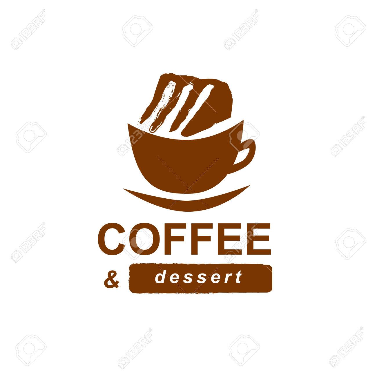 Logotipo De Cafe Y Pastel Diseno De Marca Para Cafe O Cafeteria Taza De Cafe Con Un Pastel Ilustraciones Vectoriales Clip Art Vectorizado Libre De Derechos Image 76737108