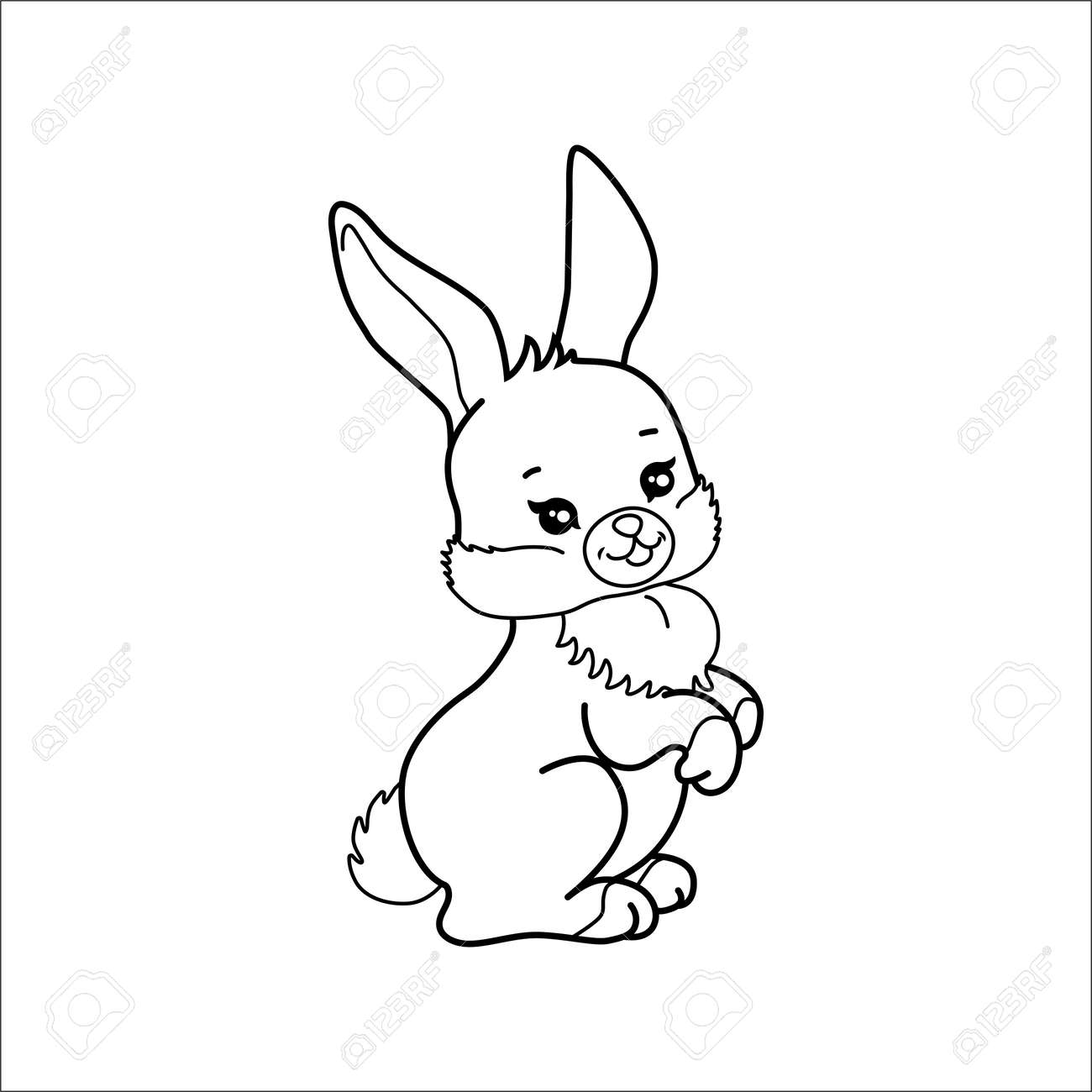 Desenho De Animado Que Mostra Um Esboço Páginas Para Colorir